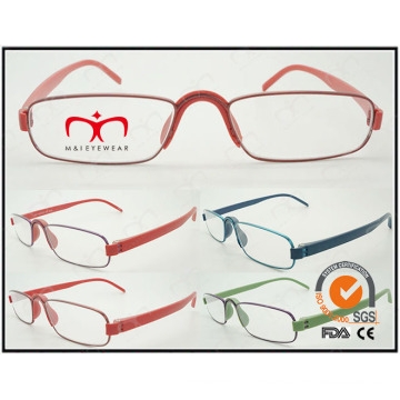 Hot Selling Colorful Tr90 Temples Metal Optical Frames (WRM503018)